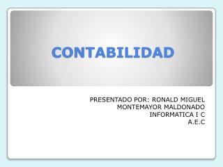 contabilidad