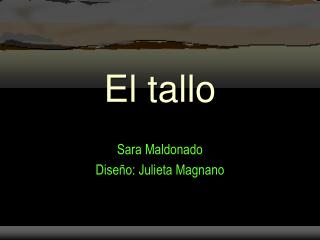el tallo