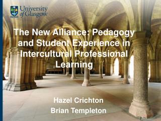 The New Alliance: Pedagogy and Student Experience in Intercultural Professional Learning