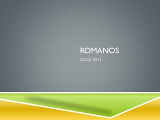 romanos