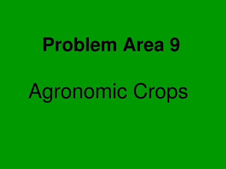 problem area 9