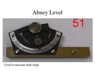 Abney Level