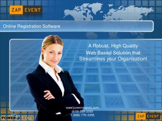 Online Registration Software