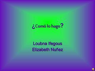 com lo hago