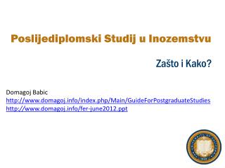 za to i kako
