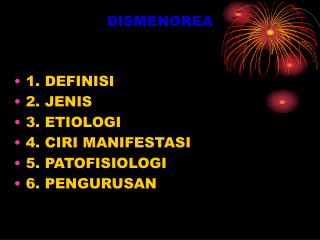dismenorea