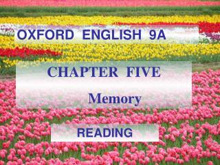 OXFORD ENGLISH 9A