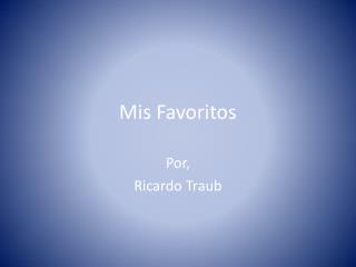 mis favoritos