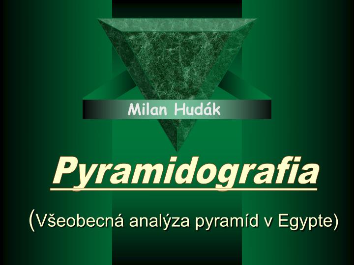 v eobecn anal za pyram d v egypte