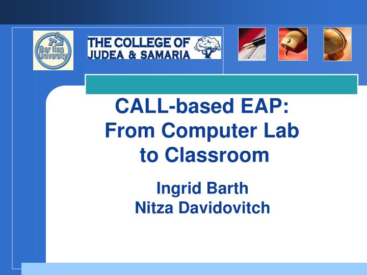call based eap from computer lab to classroom