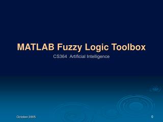 MATLAB Fuzzy Logic Toolbox