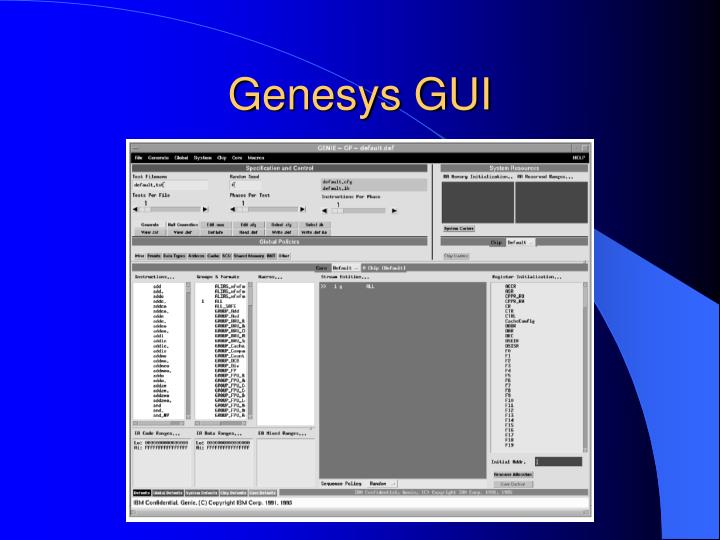 genesys gui