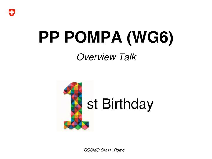 pp pompa wg6 overview talk