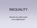 INEQUALITY - slide 1
