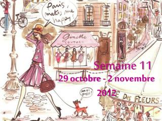 semaine 11