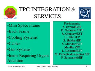 TPC INTEGRATION &amp; SERVICES
