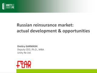 Russian reinsurance market: actual development &amp; opportunities