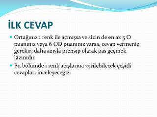 lk cevap