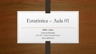 estat stica aula 01