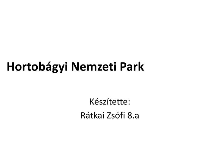 hortob gyi nemzeti park