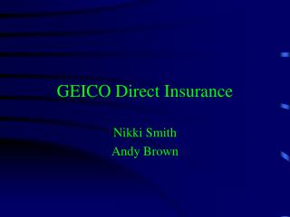 GEICO Direct Insurance