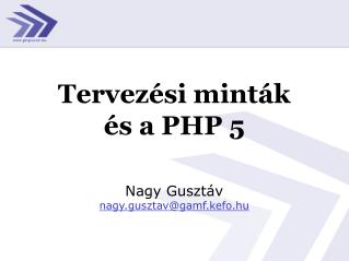 tervez si mint k s a php 5