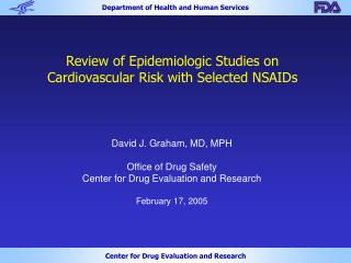 Review of Epidemiologic Studies on Cardiovascular Risk with Selected NSAIDs