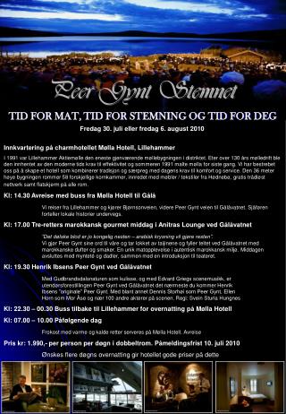 peer gynt stemnet