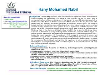 Hany Mohamed Nabil