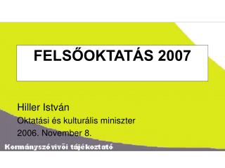 fels oktat s 2007