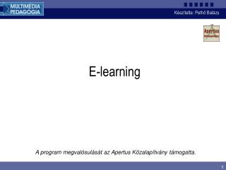 e learning