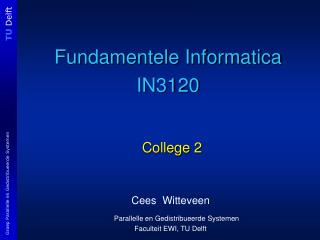 fundamentele informatica in3120