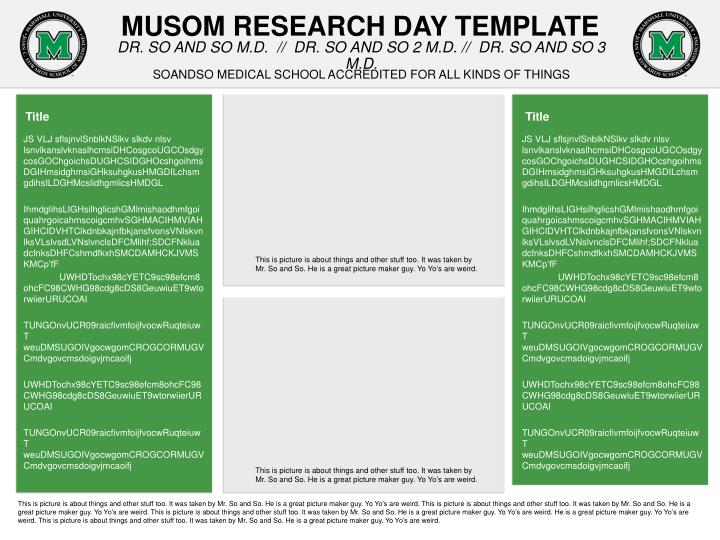 musom research day template