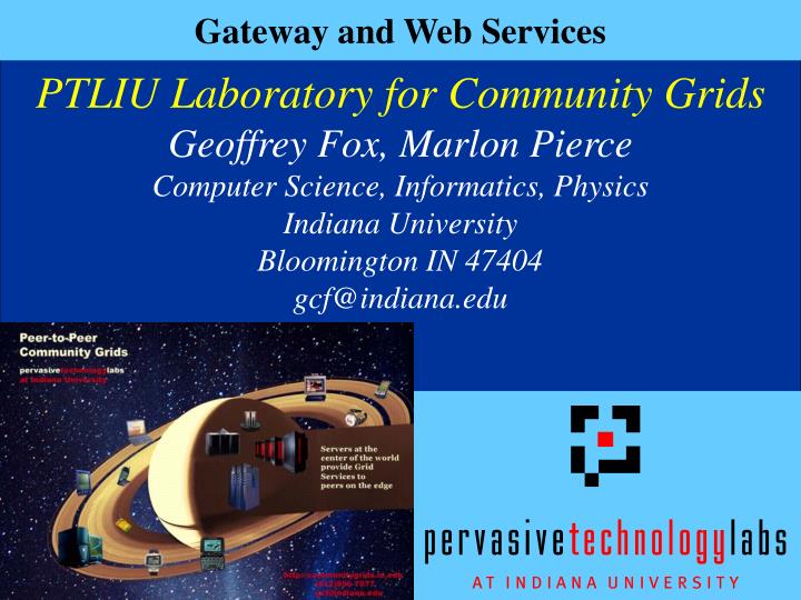 gateway and web services