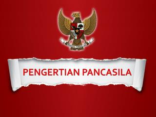 pengertian pancasila