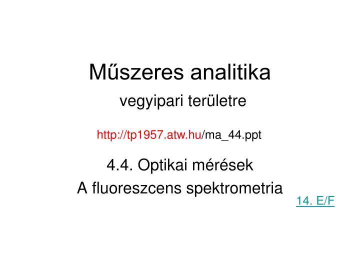 m szeres analitika vegyipari ter letre