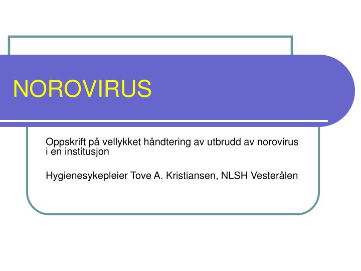 norovirus