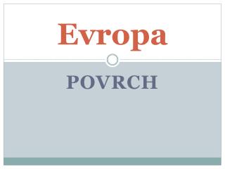 evropa