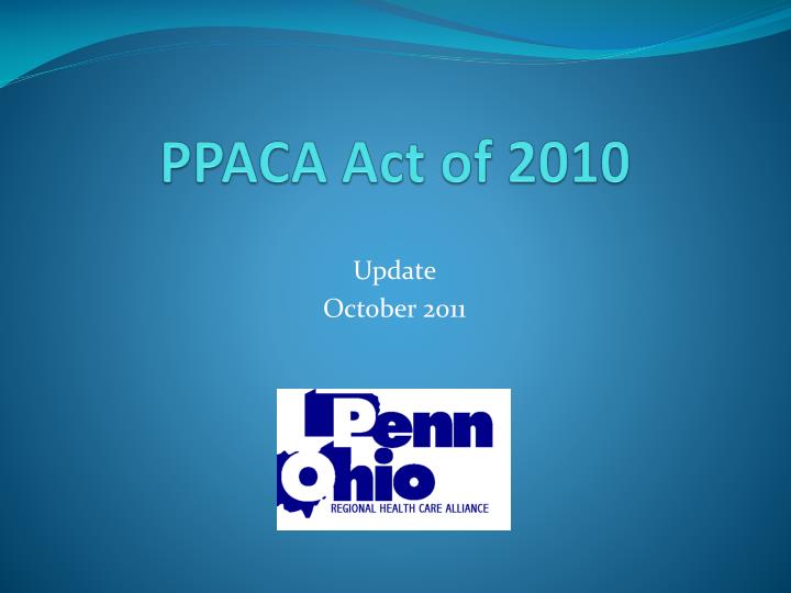 ppaca act of 2010