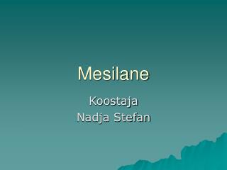 mesilane