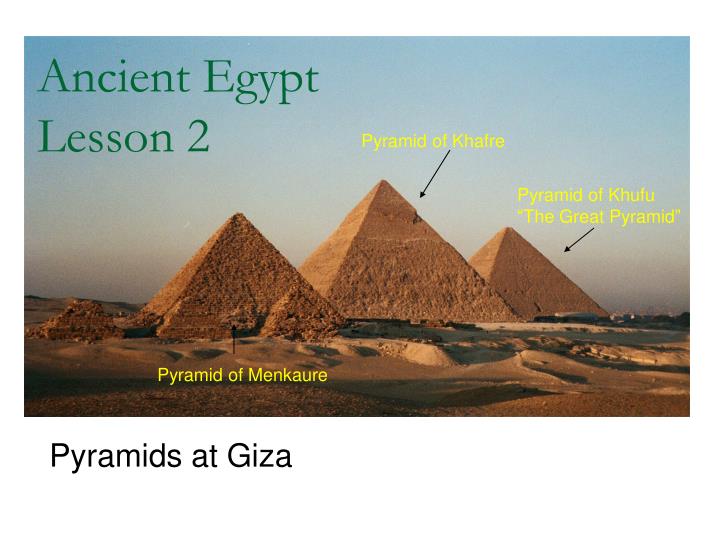 ancient egypt lesson 2