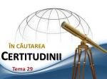 ÎN CĂUTAREA - slide 1