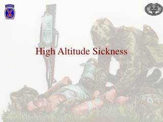 High Altitude Sickness
