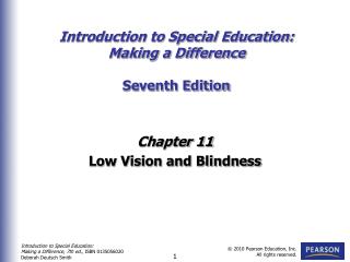 Introduction to Special Education: Making a Difference Seventh Edition