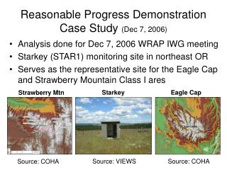 Reasonable Progress Demonstration Case Study (Dec 7, 2006)