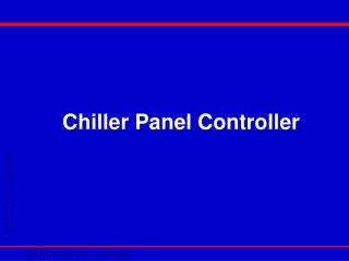 Chiller Panel Controller