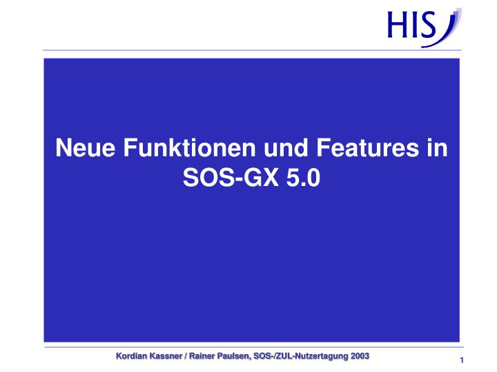 neue funktionen und features in sos gx 5 0