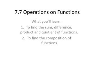 7 7 operations on functions