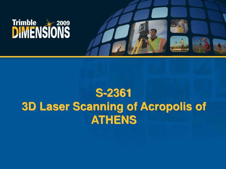 s 2361 3d laser scanning of acropolis of athens