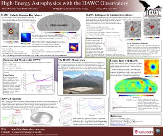Web:	 hawc-observatory Contact: weisgarber@physics.wisc
